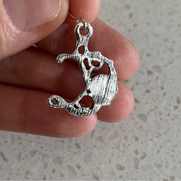 Vintage Bohemian Style Zinc Alloy Sun Moon Stars Asymmetrical Earrings - Picture 5 of 9